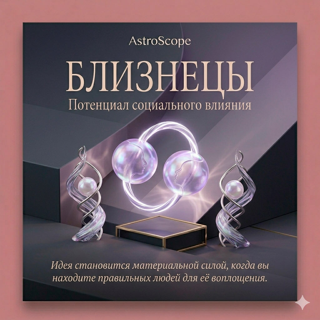 ♊ Близнецы, энергия 17 июня: Потенциал социального влияния