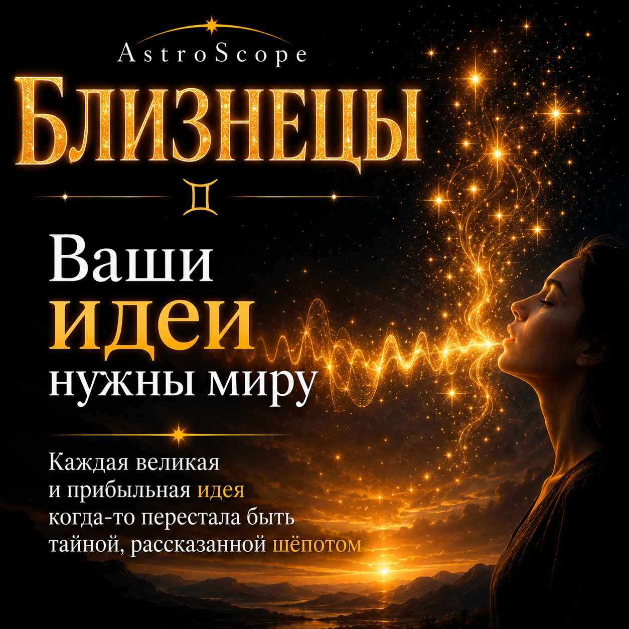 ♊ Близнецы, энергия 26 июля: Ваши идеи нужны миру