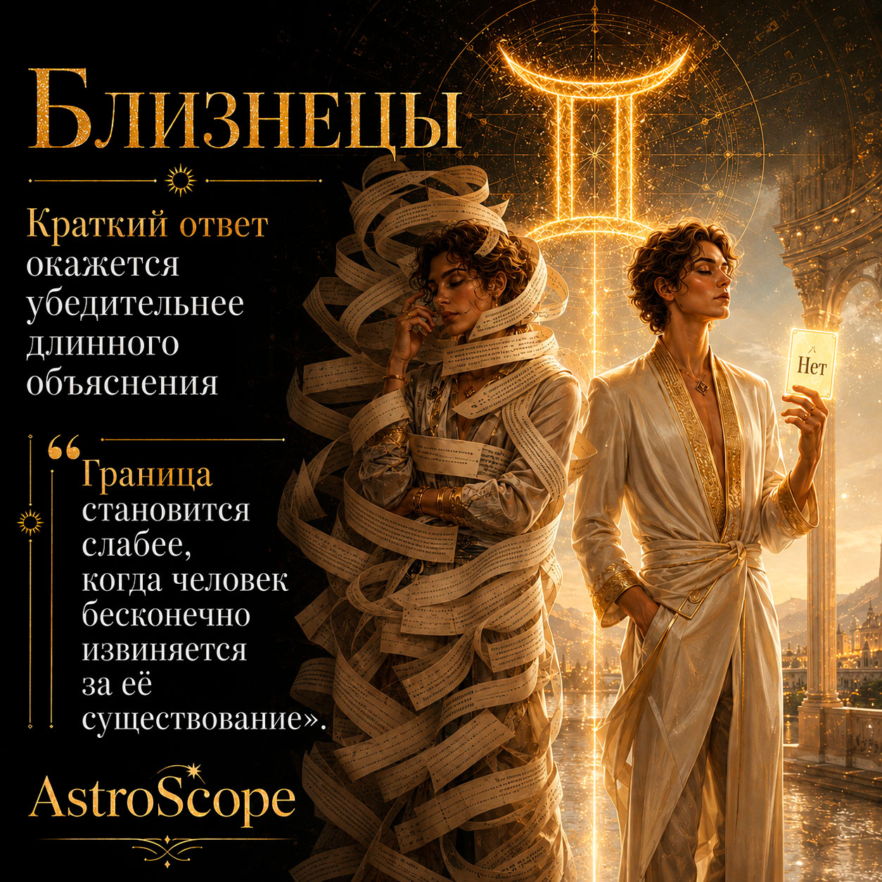 ♊ Близнецы, энергия 4 августа