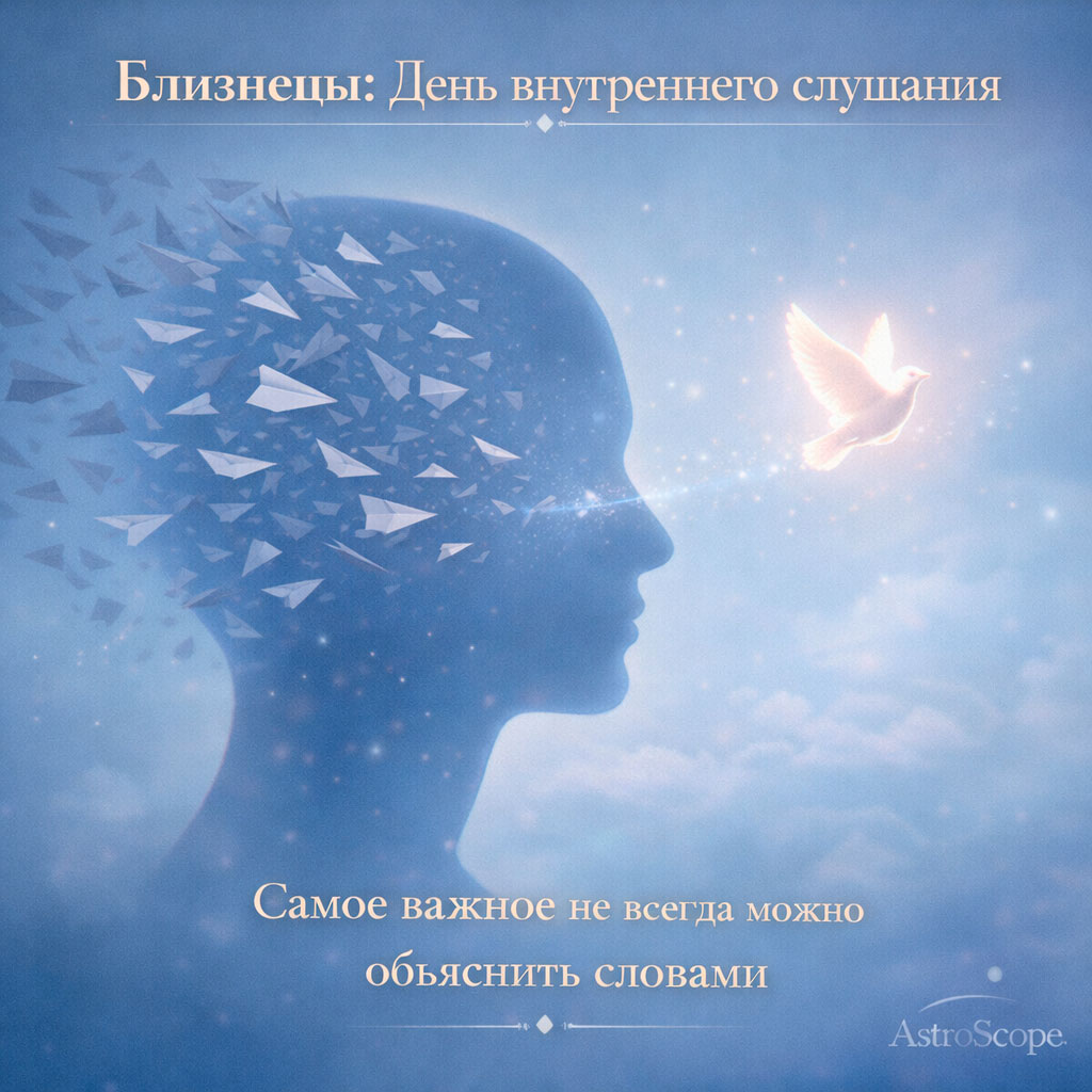 ♊ Близнецы 20 февраля: день «тихого режима» для ума