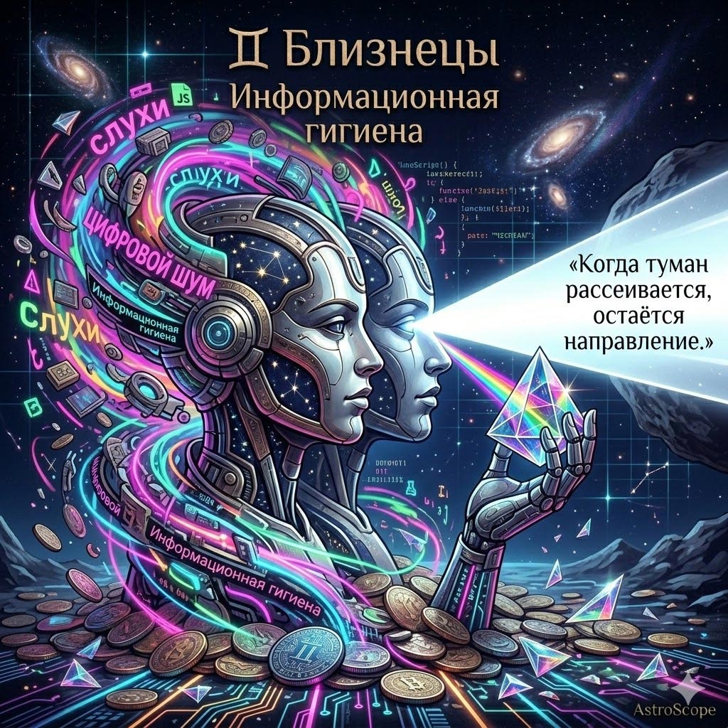 Близнецы 10 марта: Информационная гигиена и поиск истины