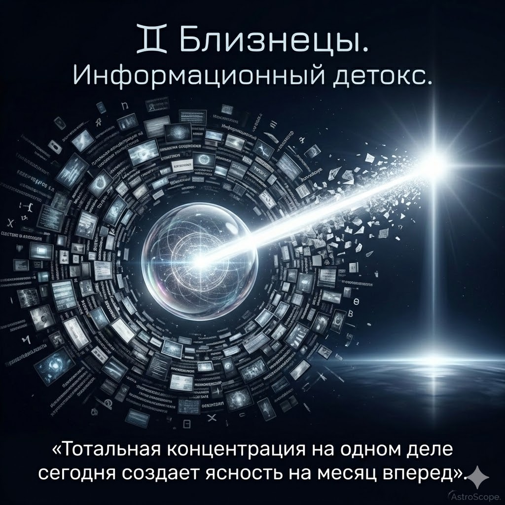 ♊ Близнецы 11 марта: Информационный детокс