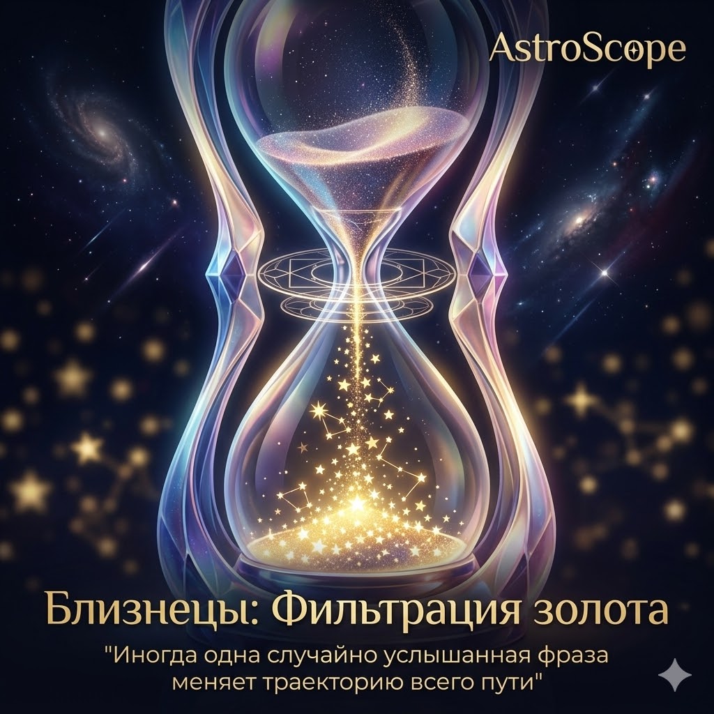 ♊ Близнецы 12 марта: Фильтрация золота из информационного песка