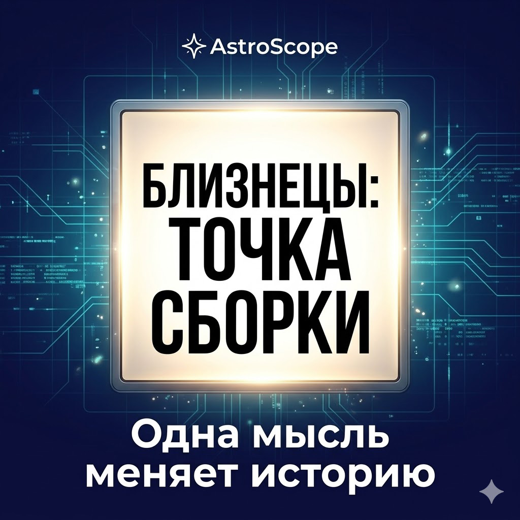 Близнецы 13 марта: Как найти главный пазл для вашей задачи в фоновом шуме