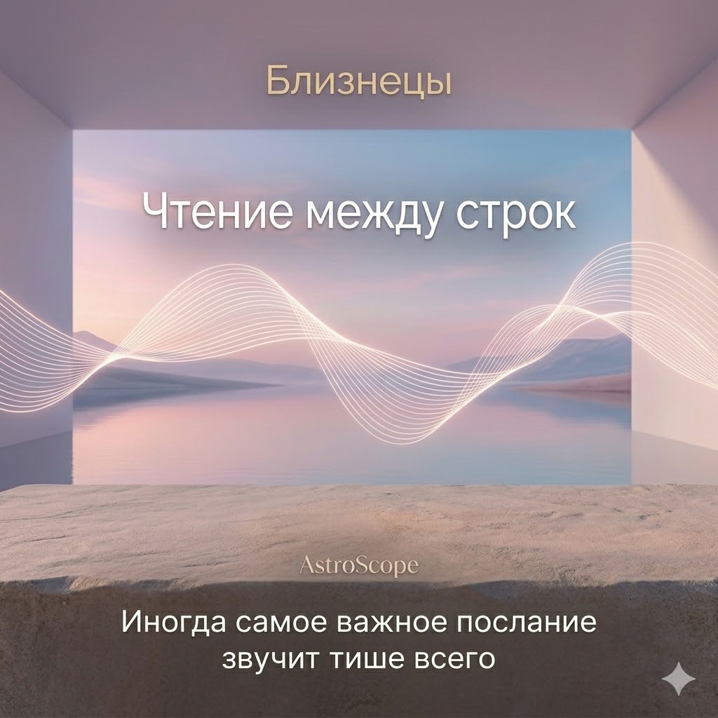 Близнецы 14 марта: Как отключить внутренний монолог и услышать главные инсайты