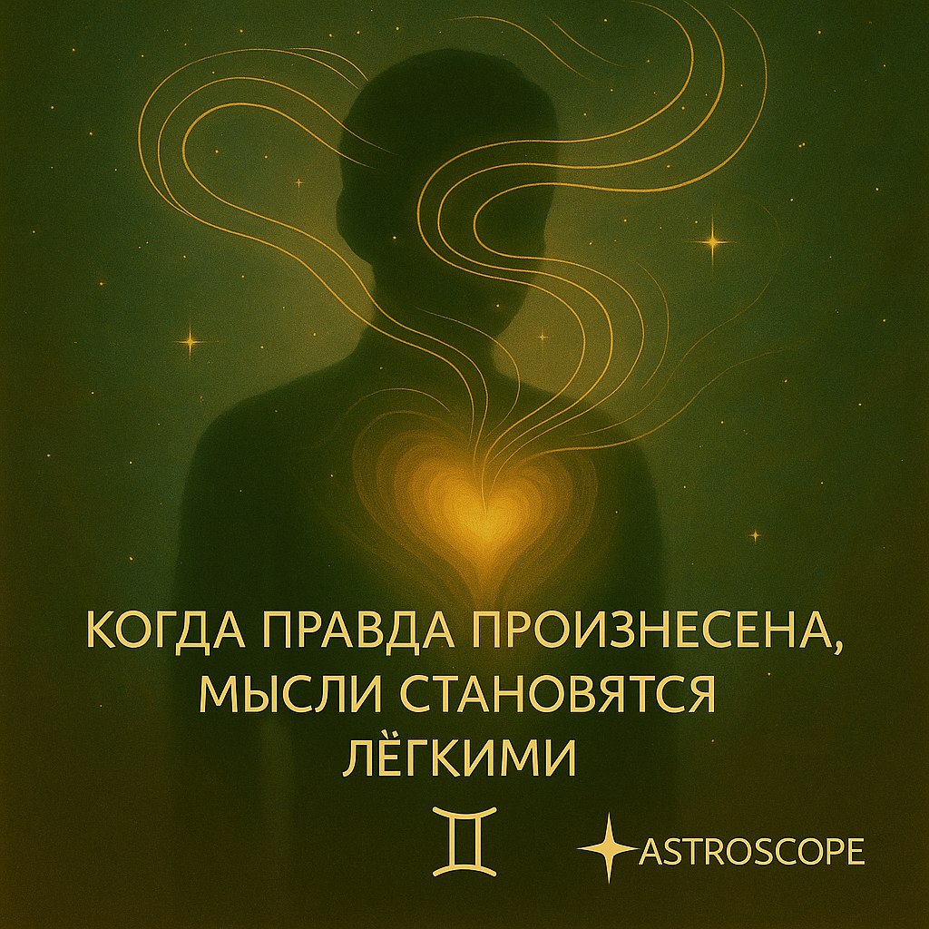 ♊ Близнецы — 2 декабря 2025 — Ясные мысли через честность
