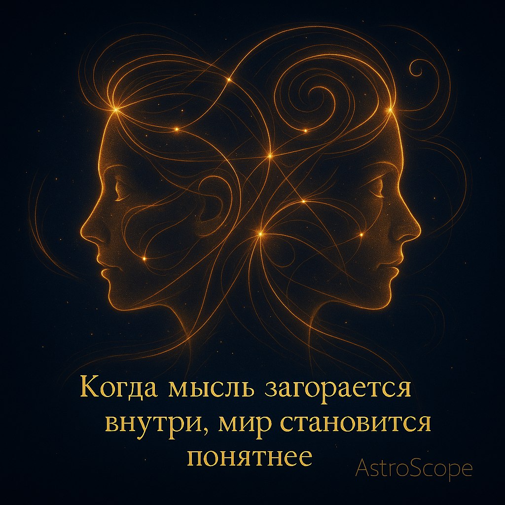 БЛИЗНЕЦЫ «Огонь мысли, который соединяет точки»