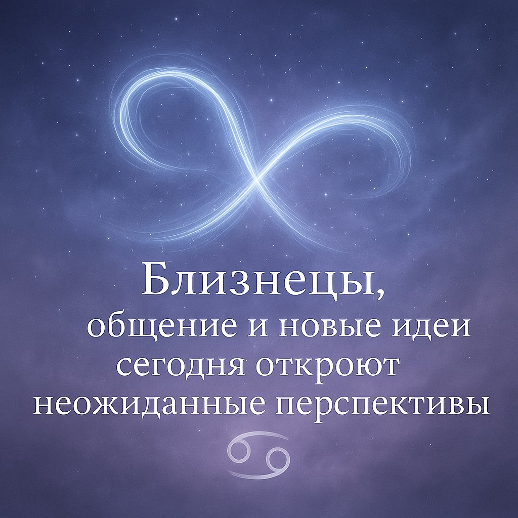 ♊ Близнецы 27 ноября 2025 — Идеи открывают перспективы