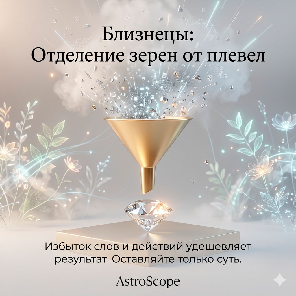 ♊ Близнецы, энергия 20 апреля: Отделение зерен от плевел