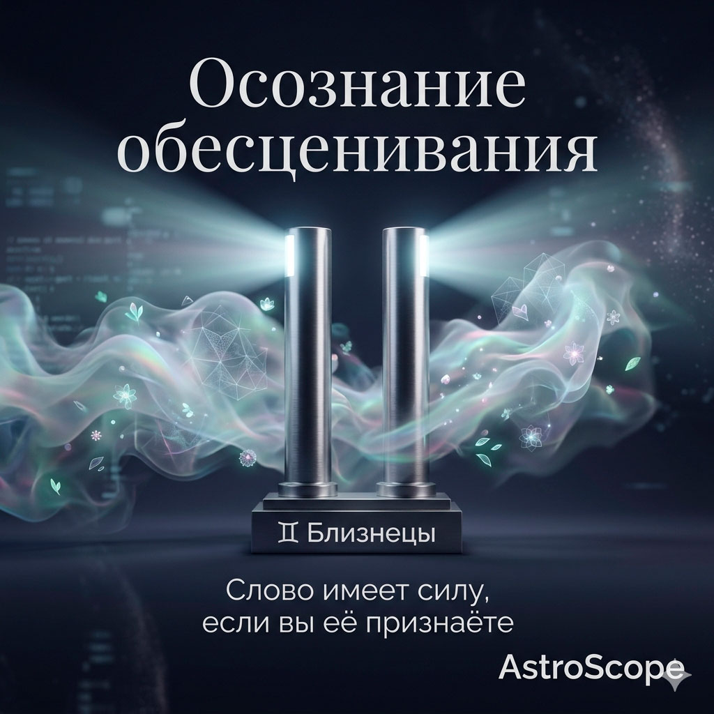 ♊ Близнецы, энергия 21 апреля: Осознание обесценивания