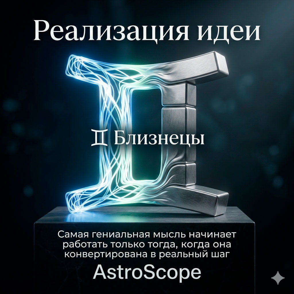 ♊ Близнецы, энергия 22 апреля: Реализация идеи