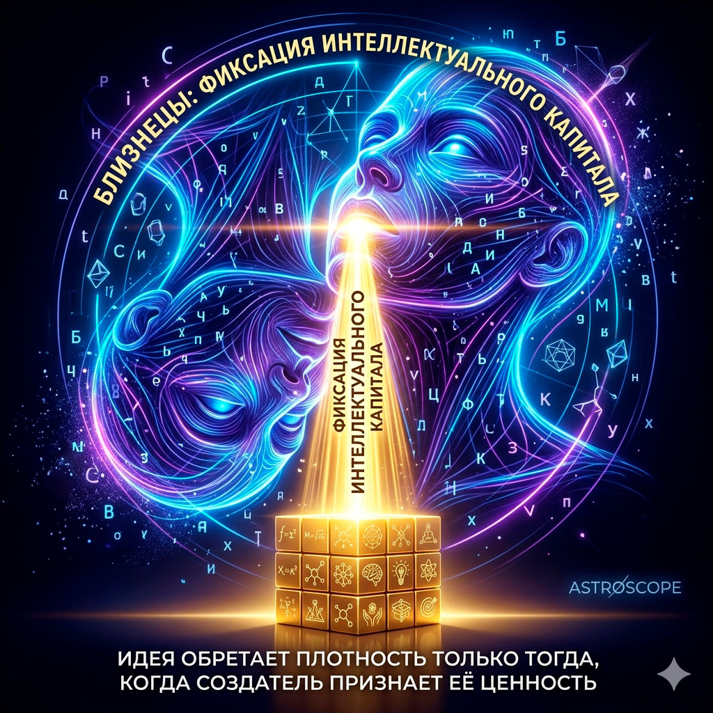 ♊ Близнецы, энергия 23 апреля: Фиксация интеллектуального капитала