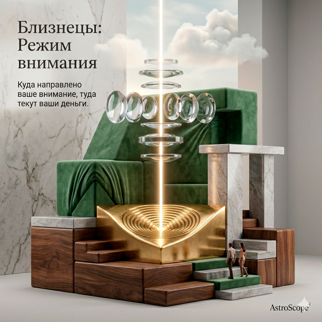 ♊ Близнецы, энергия 27 апреля: Режим внимания