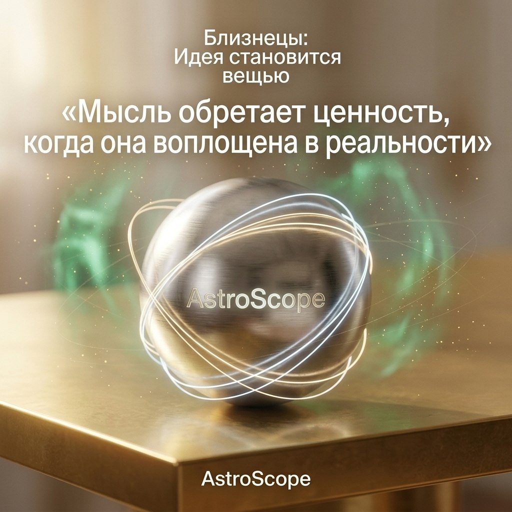 ♊ Близнецы, энергия 1 мая: Идея становится вещью 