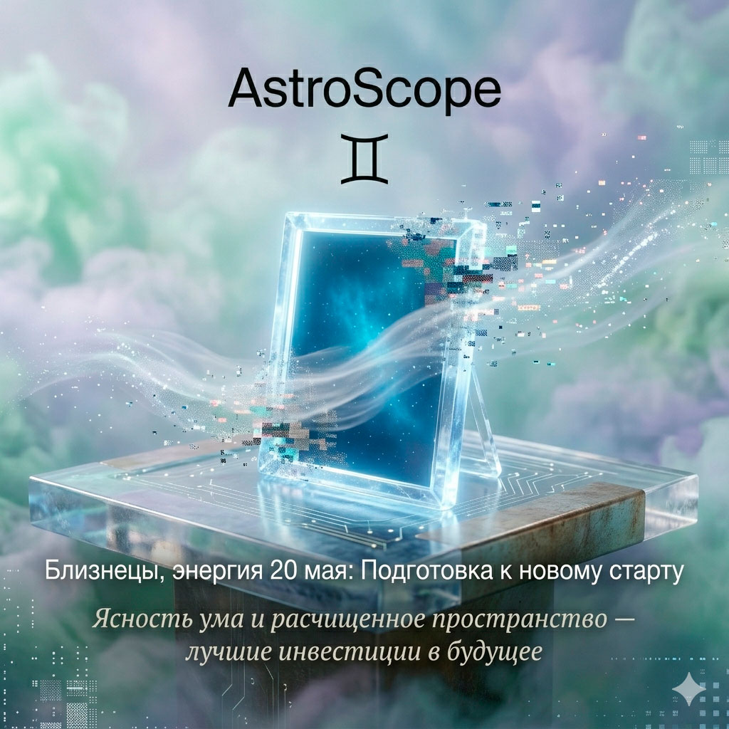 ♊ Близнецы, энергия 20 мая: Подготовка к новому старту