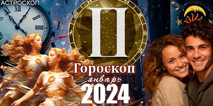 Гороскоп Близнецов на январь 2024 - главные аспекты месяца
