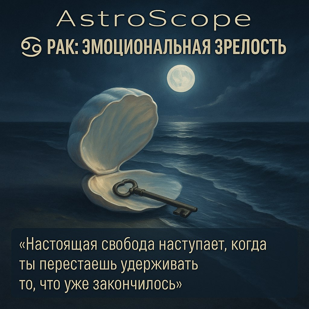♋ Рак: День эмоциональной зрелости