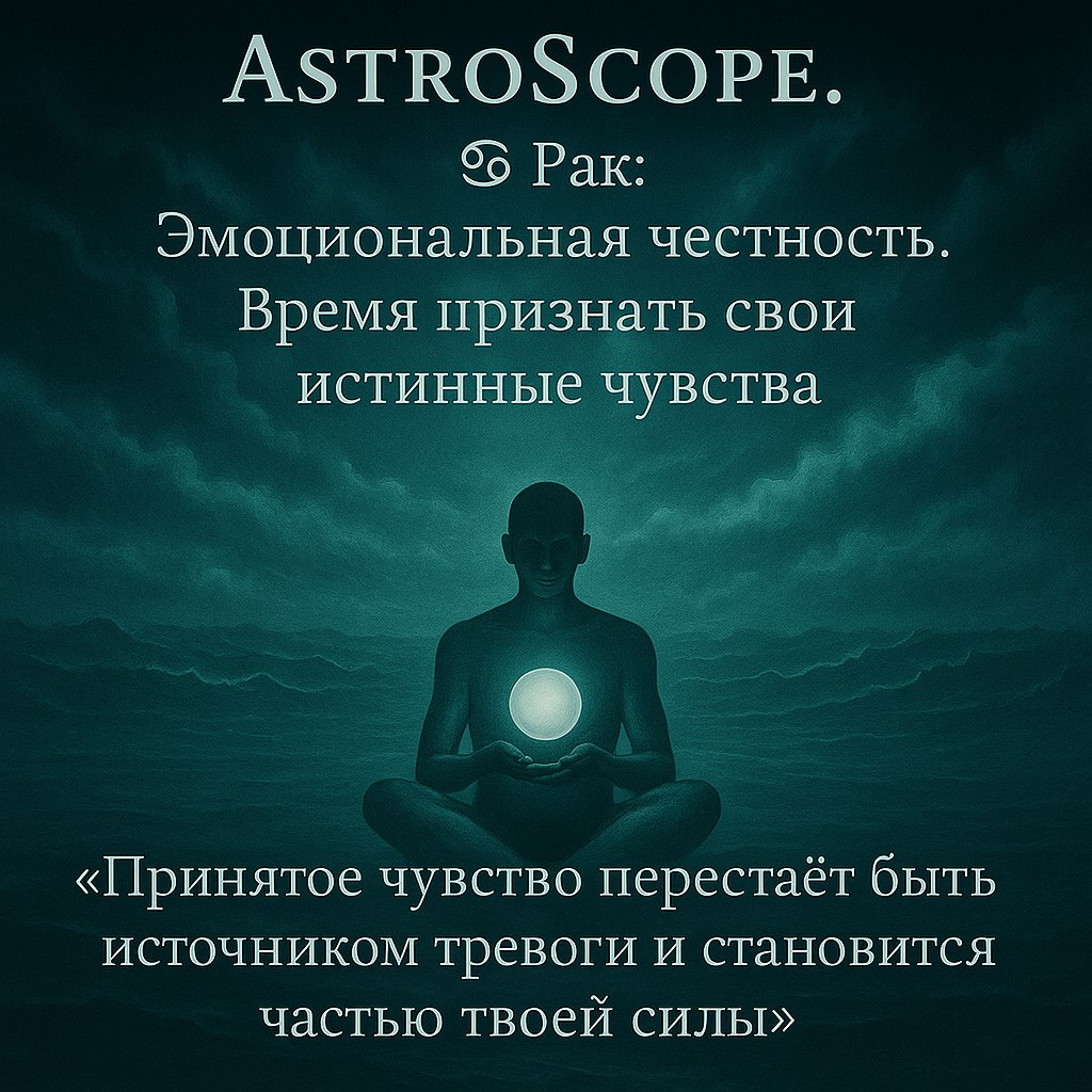 ♋ Рак: 24 января — день эмоциональной честности