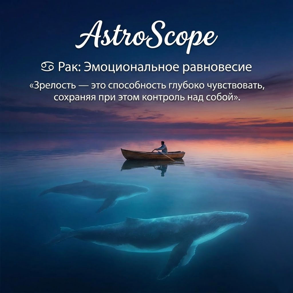 ♋ Рак: День эмоционального равновесия
