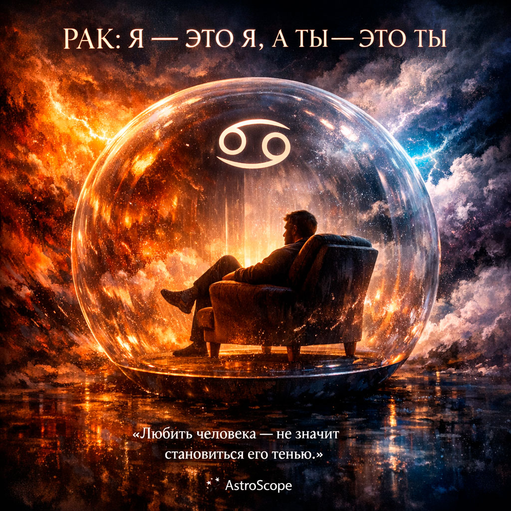 ♋ Рак: 27 января — день «я — это я, а ты — это ты»