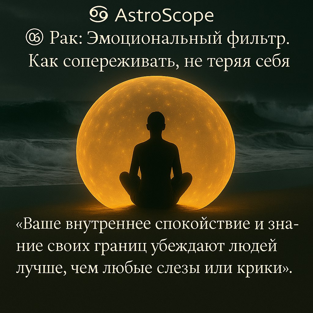 ♋ Рак: 29 января — день взрослой эмпатии