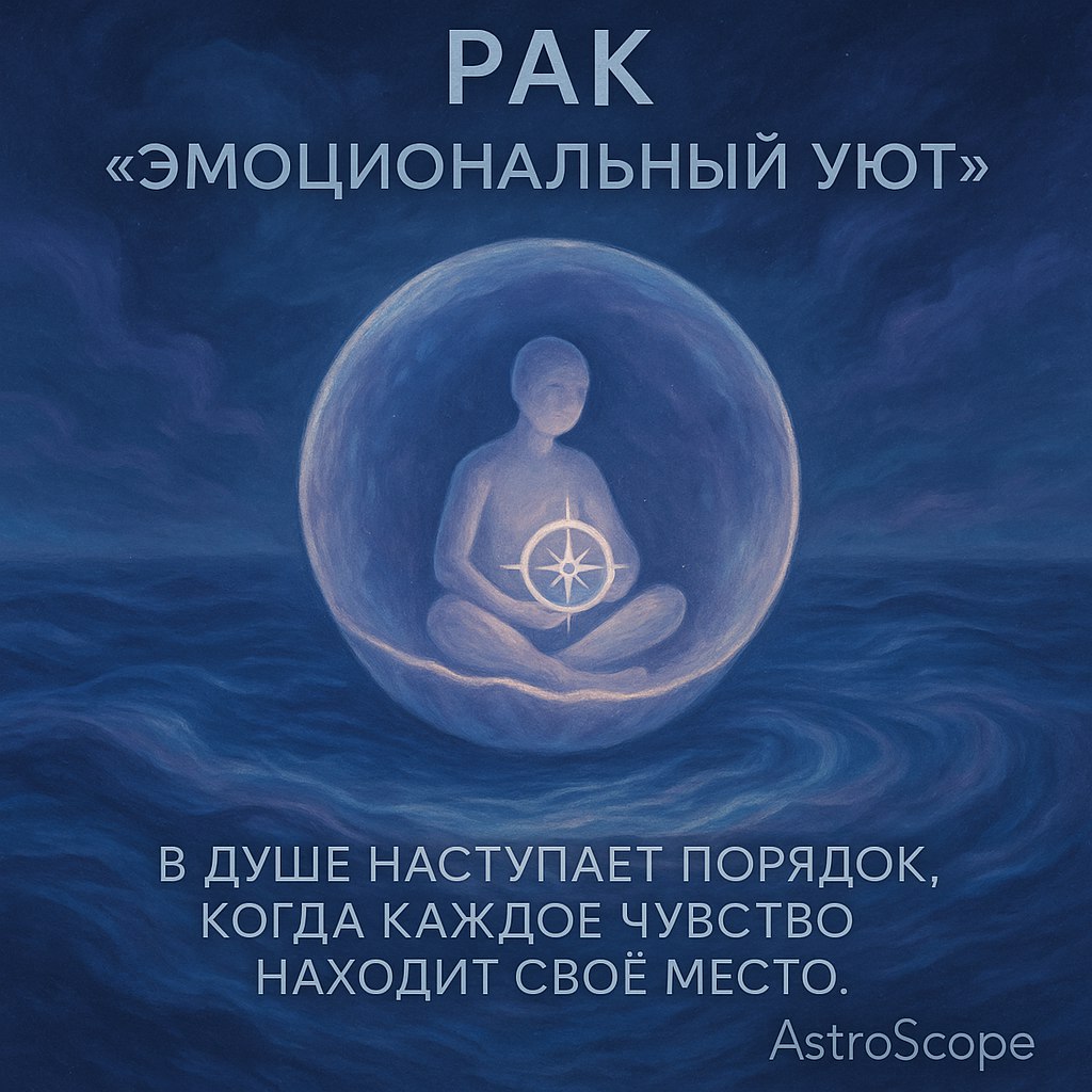 ♋ Рак: День «эмоционального уюта»