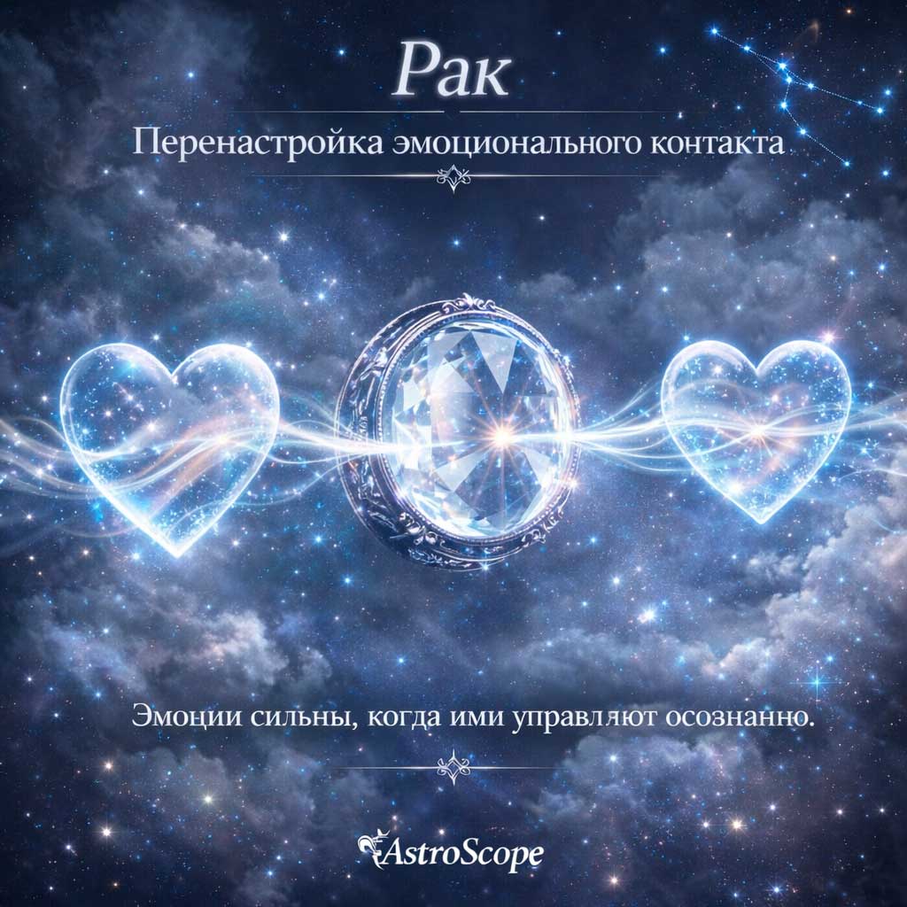 Гороскоп Рак 4 февраля: Эмоциональный интеллект и границы | AstroScope