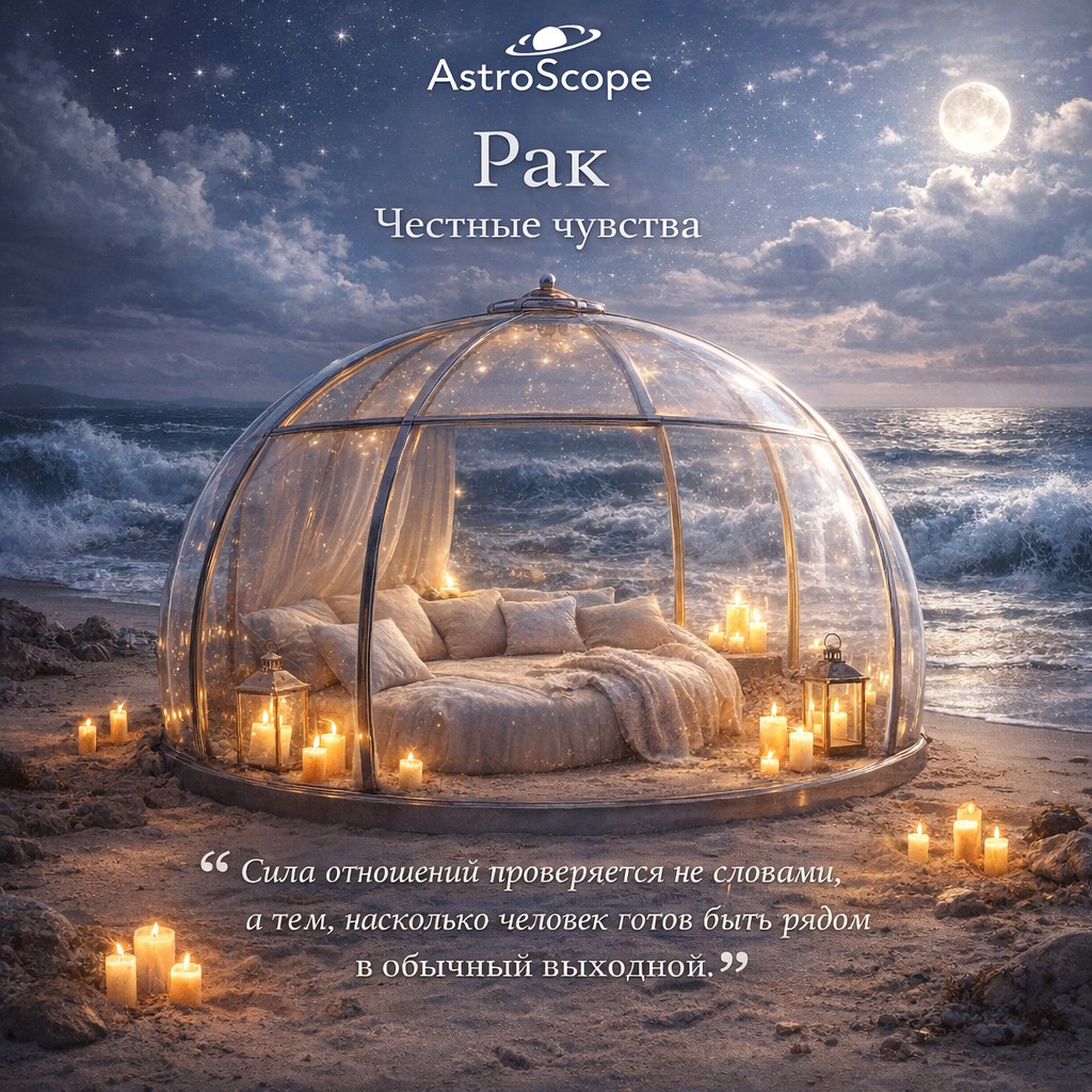 ♋ Рак 15 февраля: день честных чувств