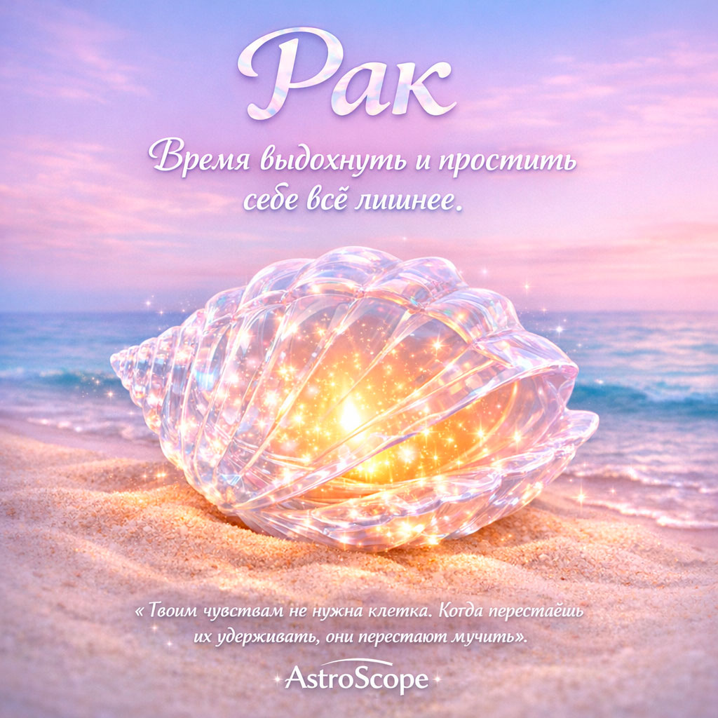 Гороскоп Рак 18 февраля: Снимаем броню с сердца | AstroScope