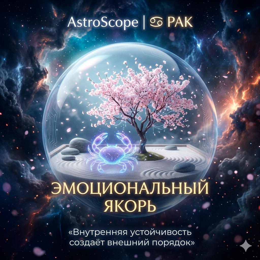 ♋ Рак 31 марта: Эмоциональный якорь