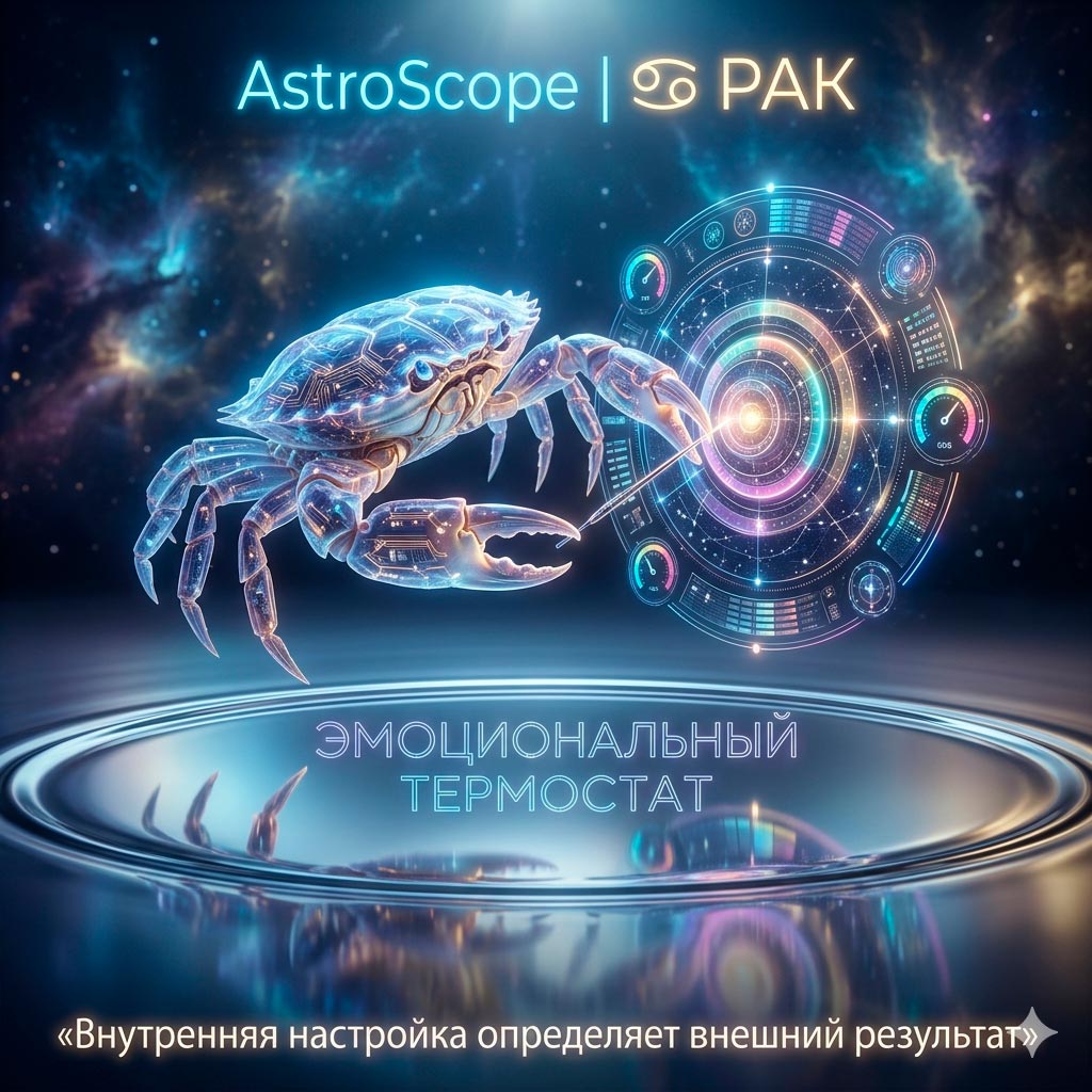 ♋ Рак 1 апреля: Эмоциональный термостат