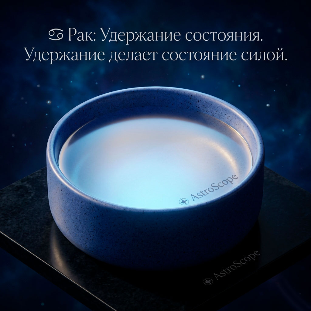 ♋ Рак 14 апреля: Удержание состояния