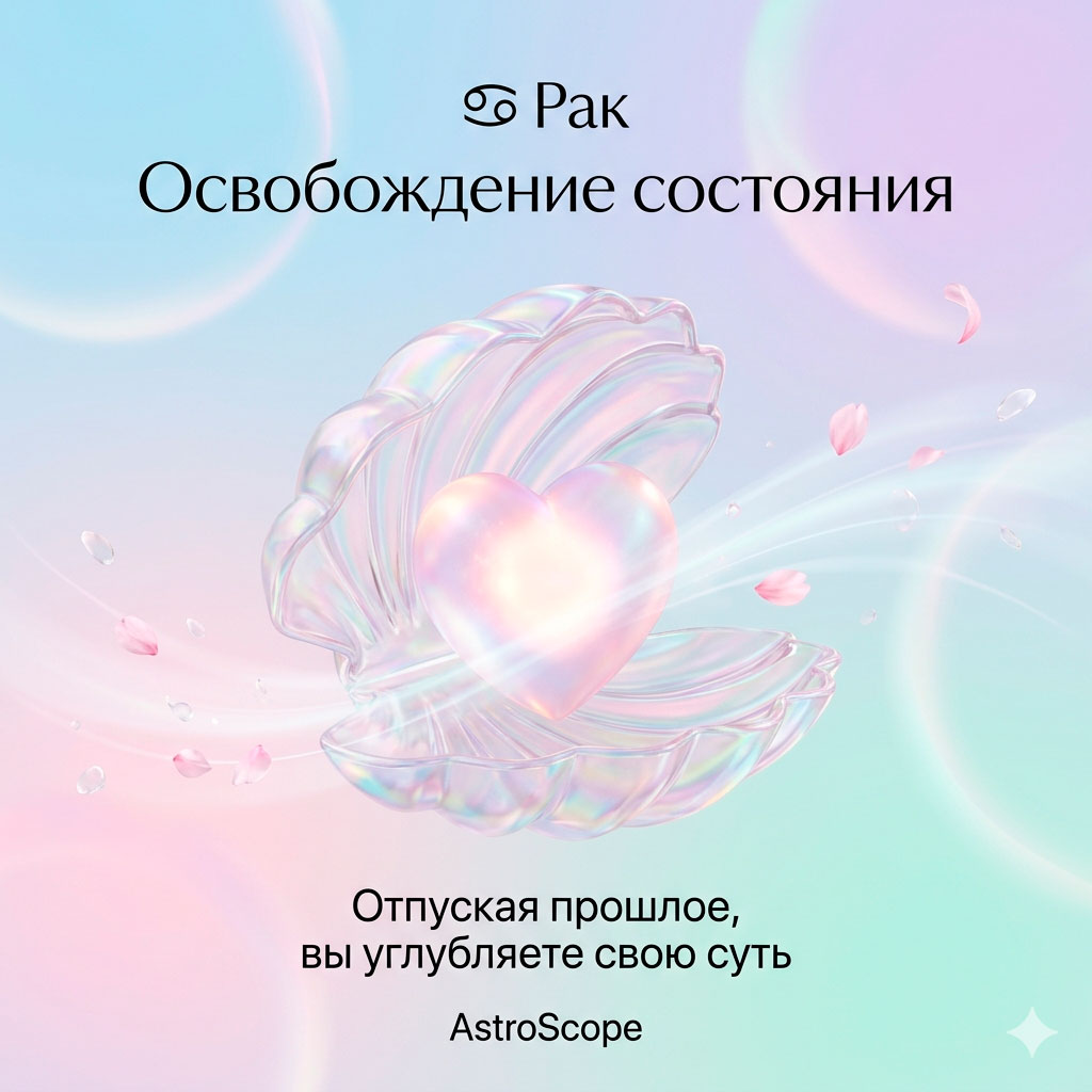 ♋ Рак, энергия 19 апреля: Освобождение состояния