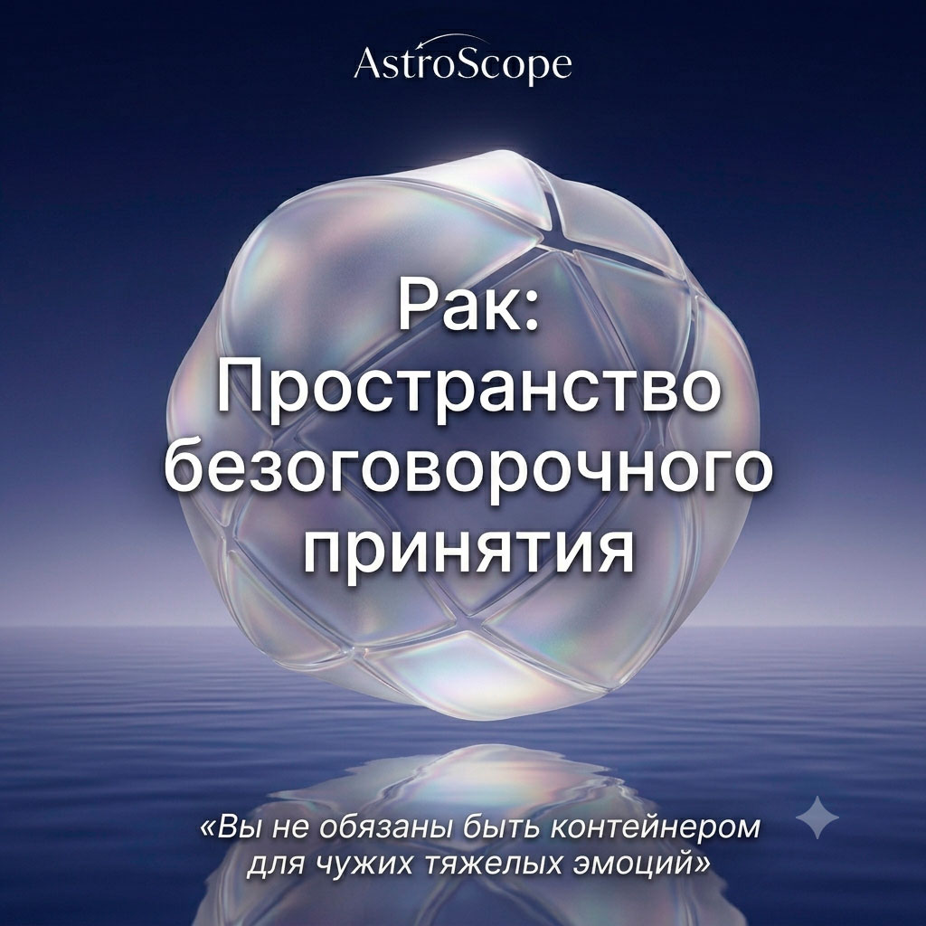 ♋ Рак, энергия 25 июня: Пространство безоговорочного принятия