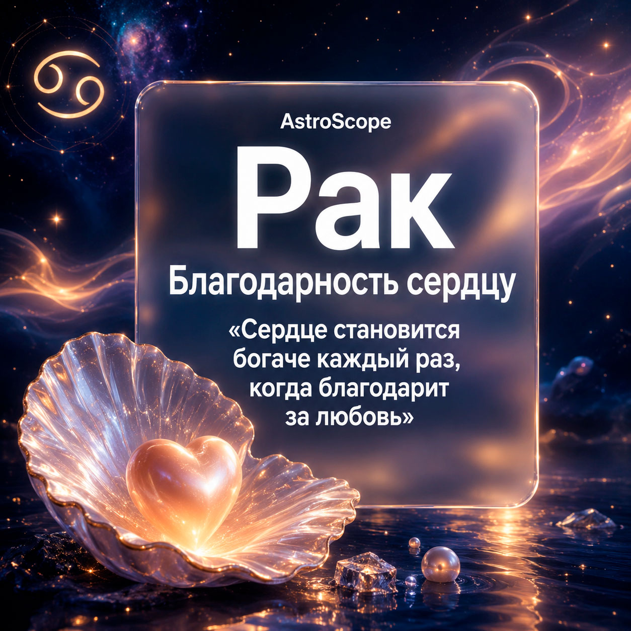 ♋ Рак, энергия 20 июля: Благодарность сердцу