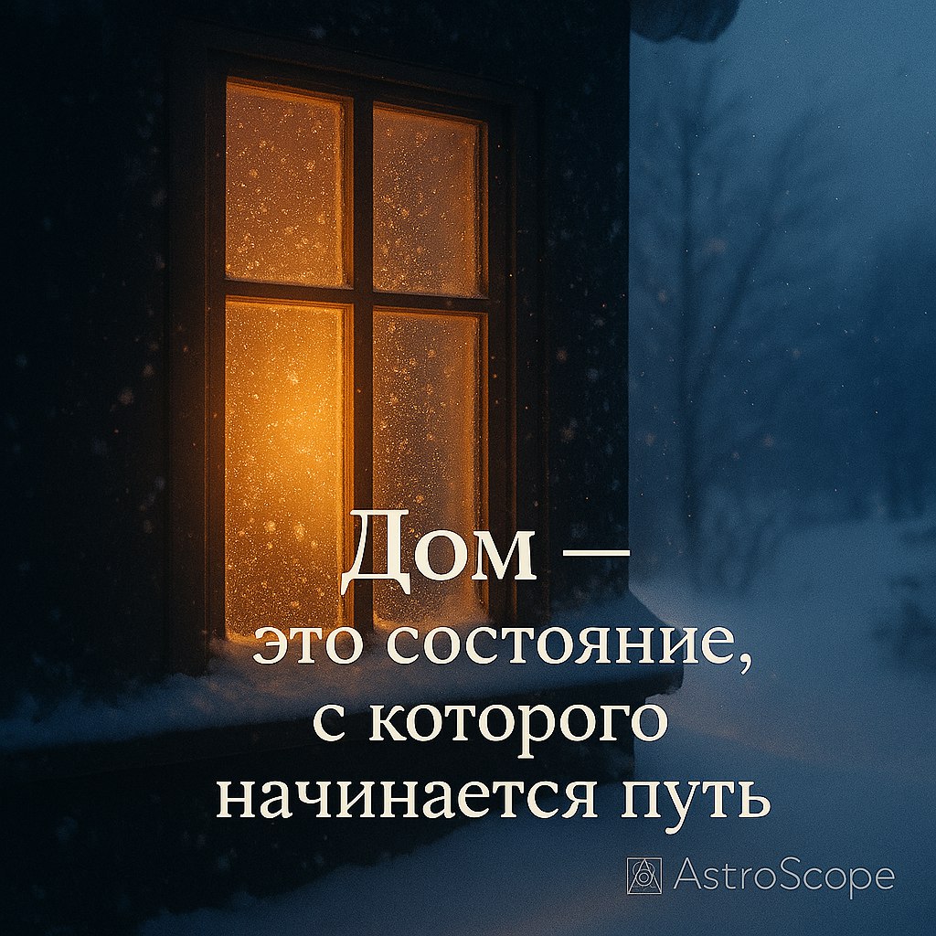 ♋ Рак · Начало из чувства дома