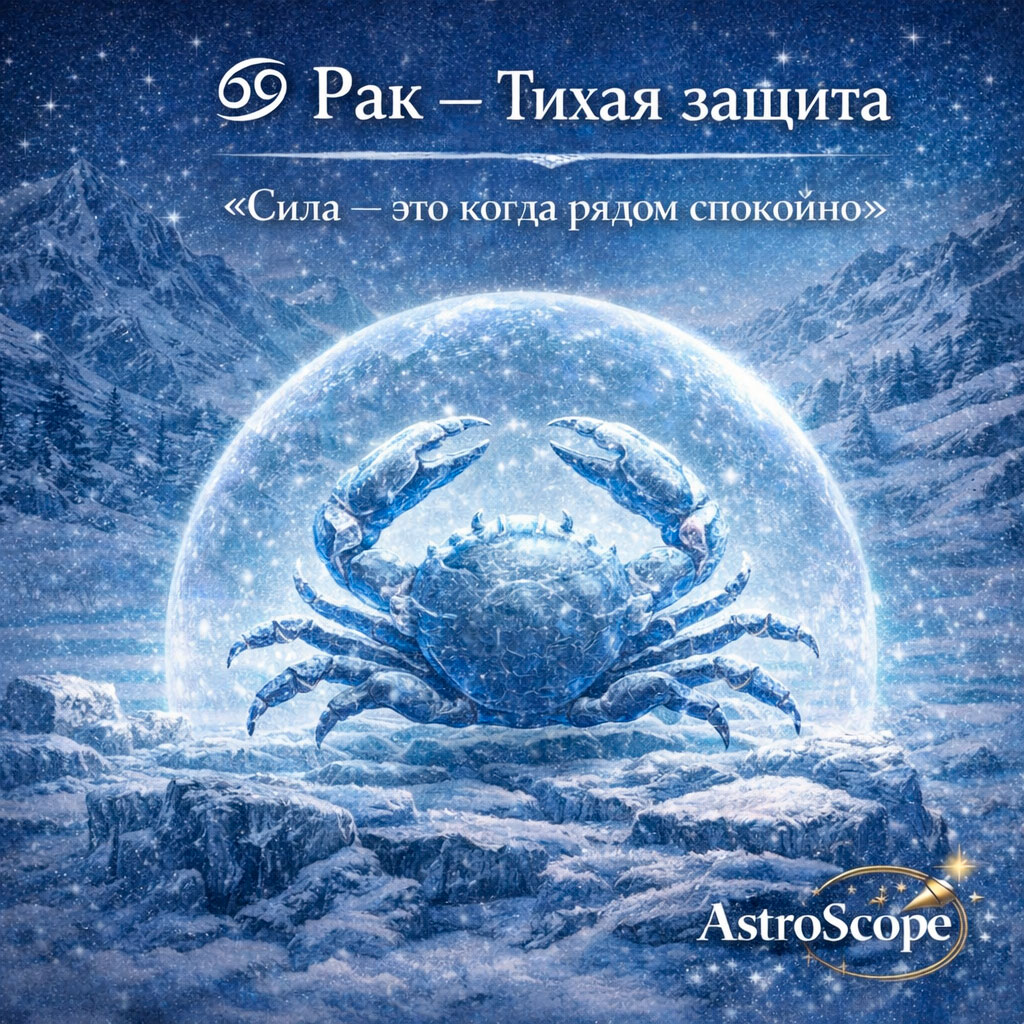 ♋️ Рак — Тихая защита