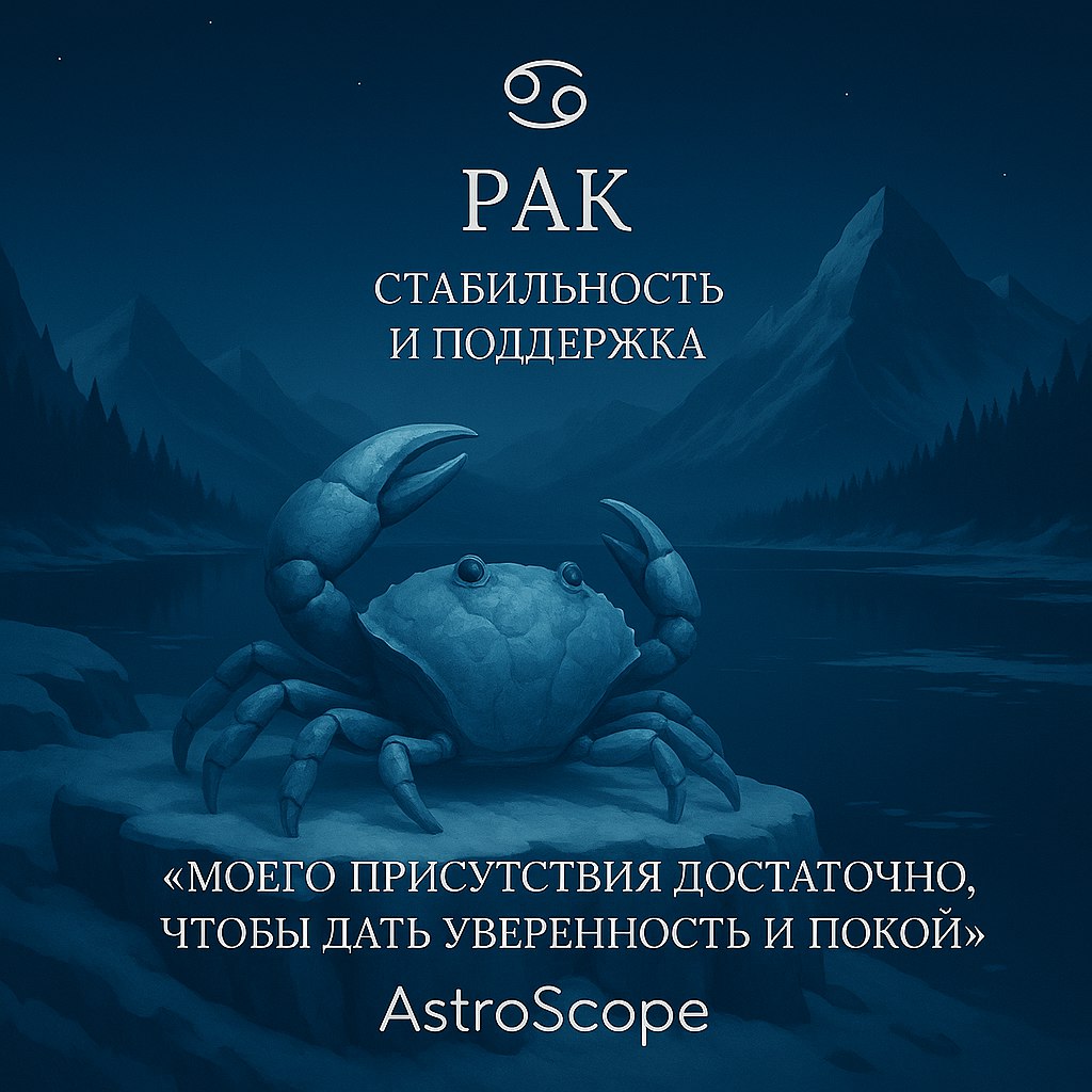 ♋ Рак — Спокойная надёжность