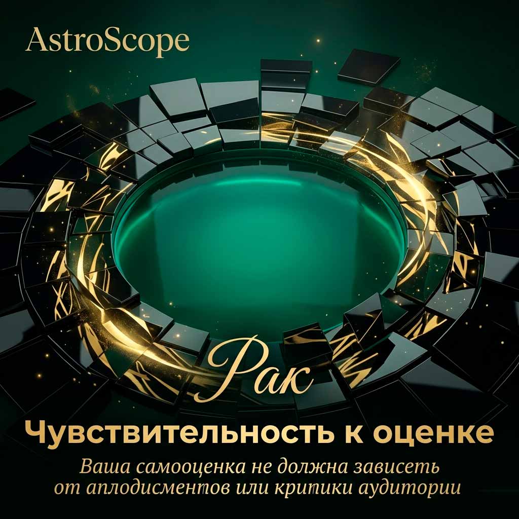♋ Рак, энергия 24 мая: Чувствительность к оценке
