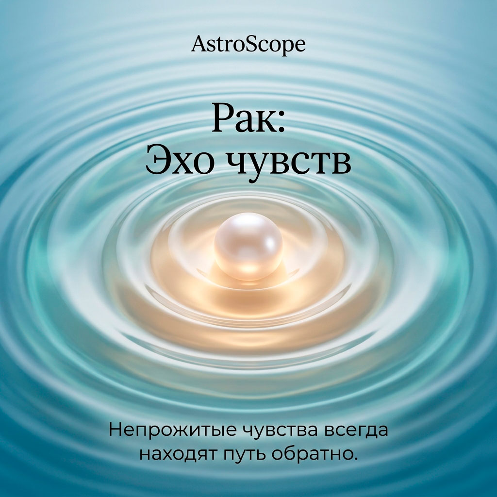 ♋ Рак, энергетика 5 июня: Эхо чувств