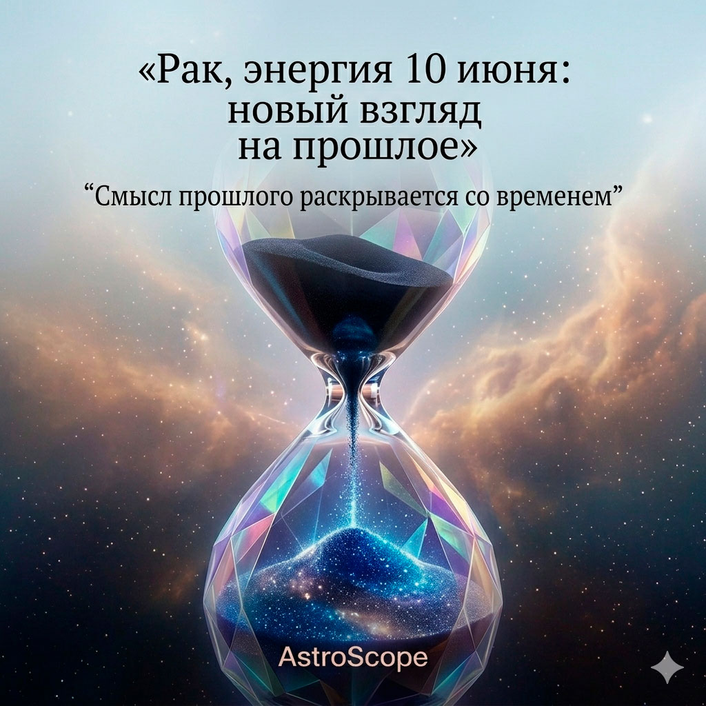 ♋ Рак, энергия 10 июня: новый взгляд на прошлое