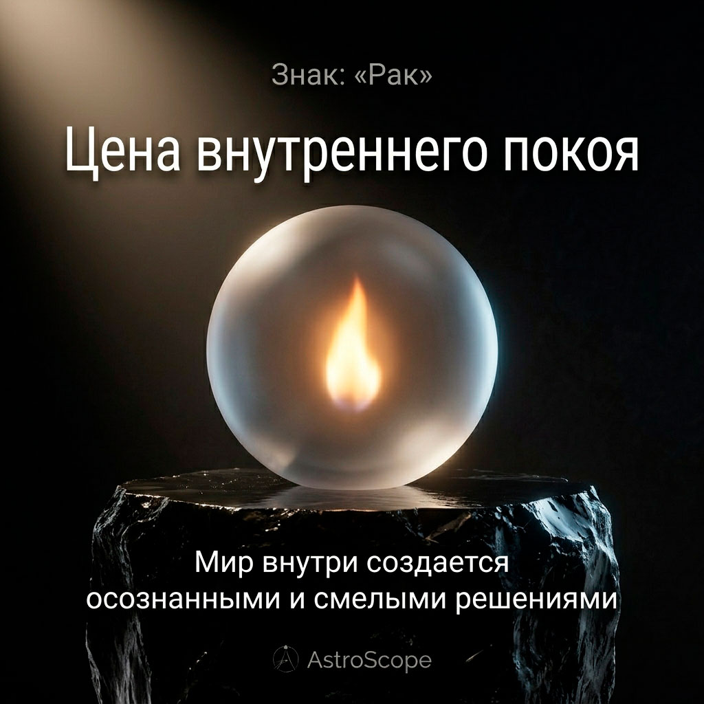 ♋ Рак, энергия 15 июня: Цена внутреннего покоя