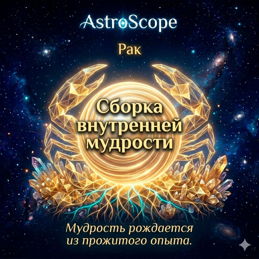 ♋ Рак, энергия 18 июня: Сборка внутренней мудрости