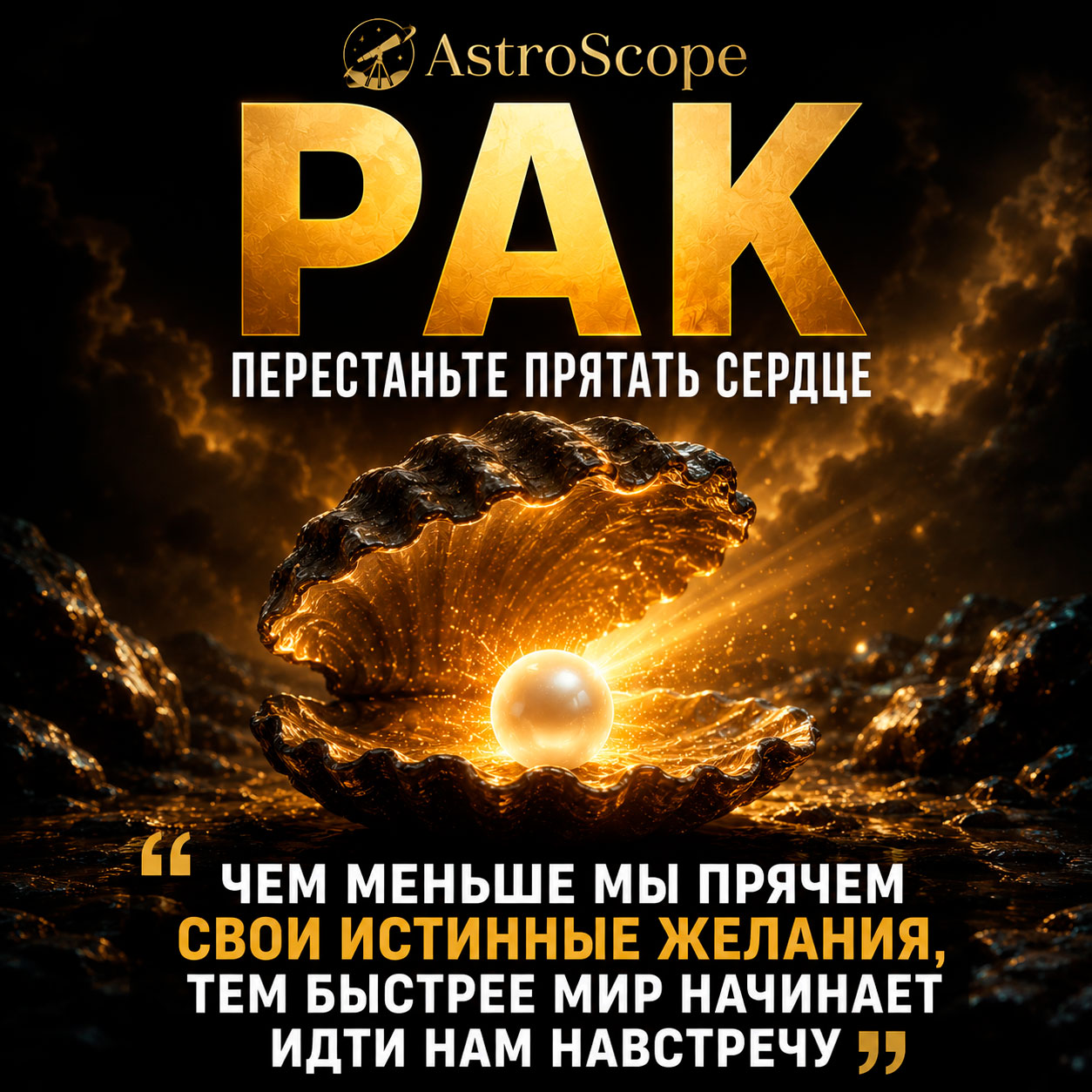 ♋ Рак, энергия 24 июля: Перестаньте прятать сердце