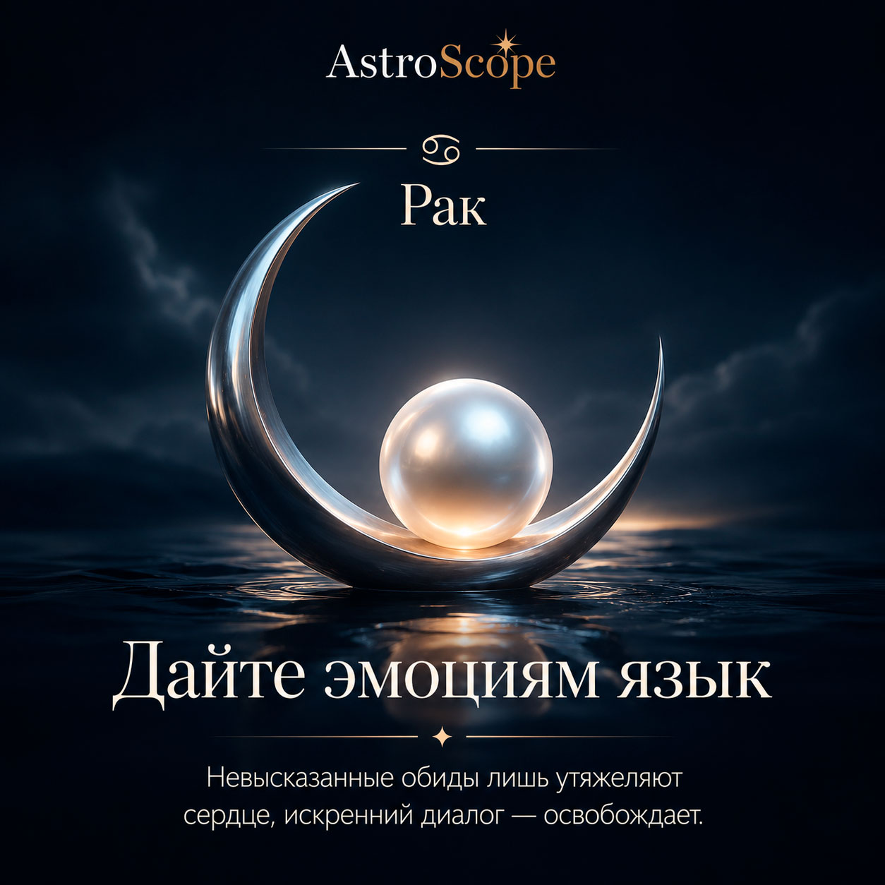 ♋ Рак, энергия 30 июля: Дайте эмоциям язык