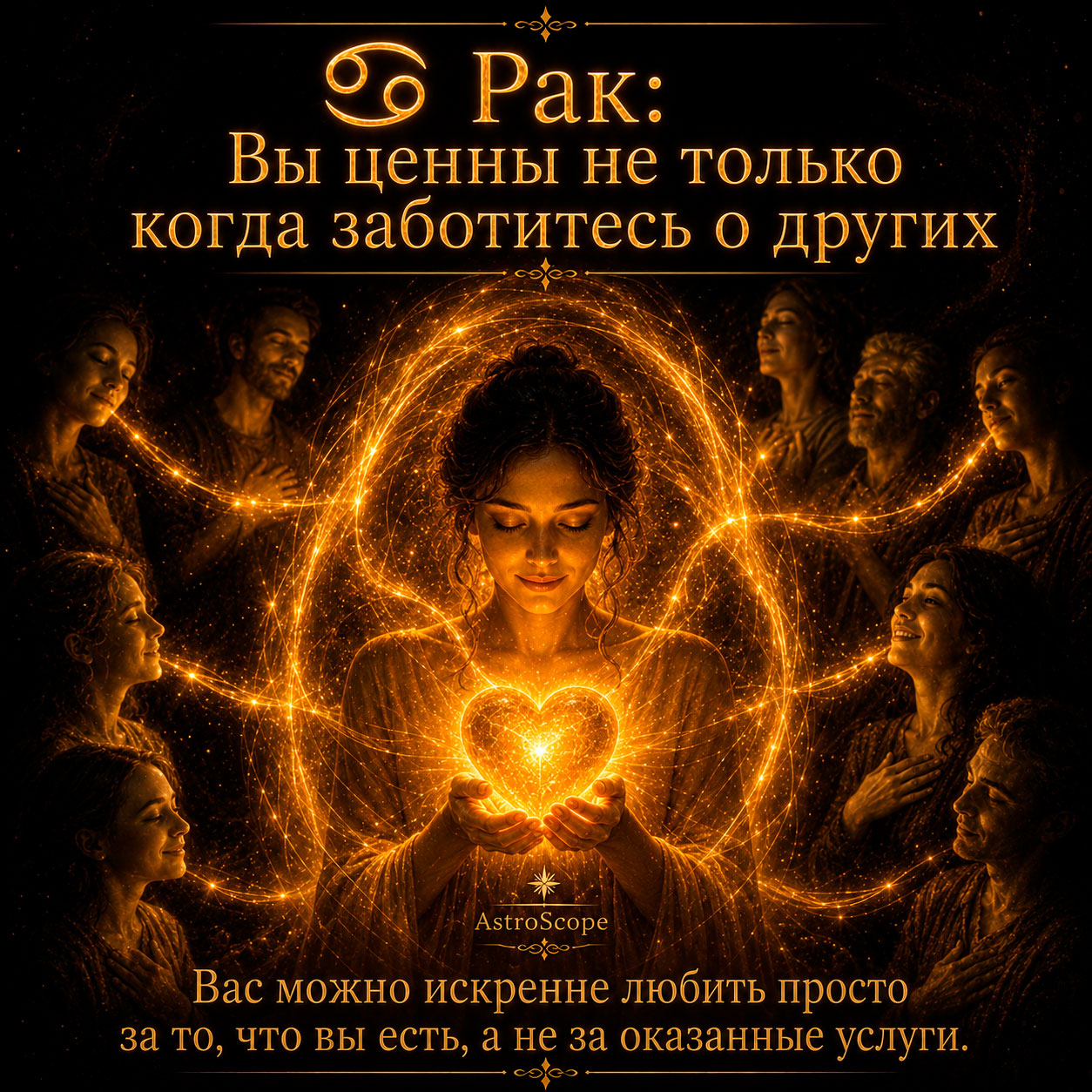 ♋ Рак, энергия 7 августа: Вы ценны не только тогда, когда заботитесь о других
