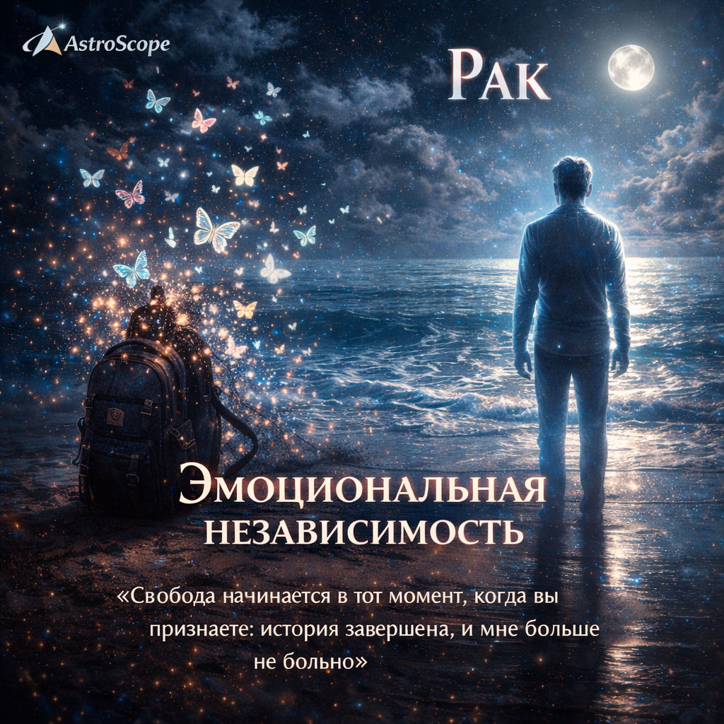 ♋ Рак · 27 февраля · Эмоциональная независимость