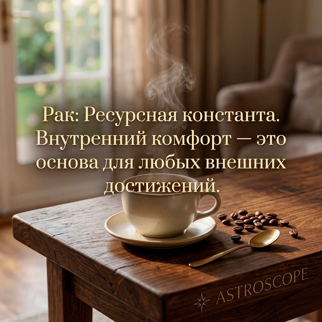 Гороскоп Рак на 25 апреля: Ресурсная константа