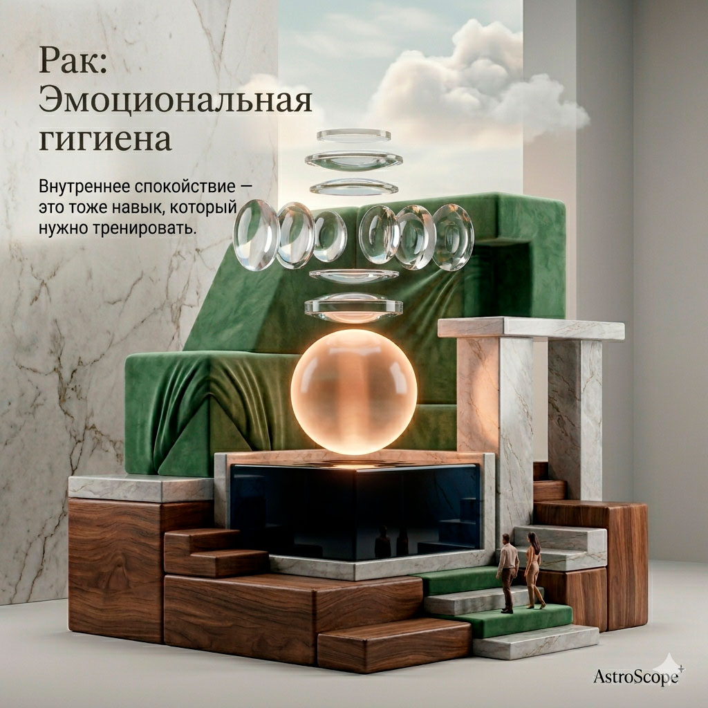 ♋ Рак, энергия 27 апреля: Эмоциональная гигиена