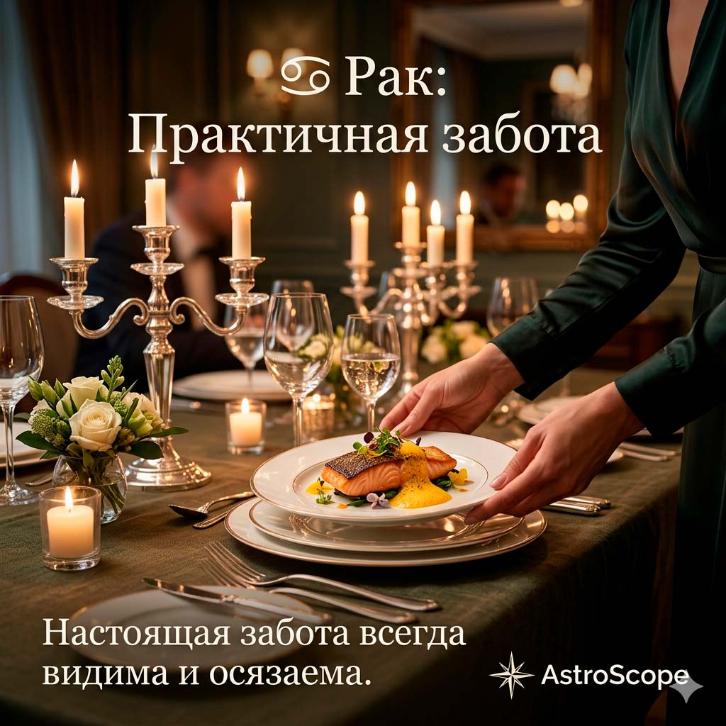 ♋ Рак, энергия 14 мая: Практичная забота